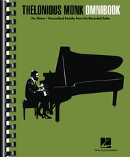 Thelonious Monk Omnibook for Piano piano sheet music cover
